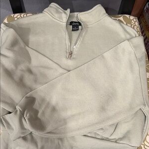 Justify Men's Mint Zip-Up Sweater